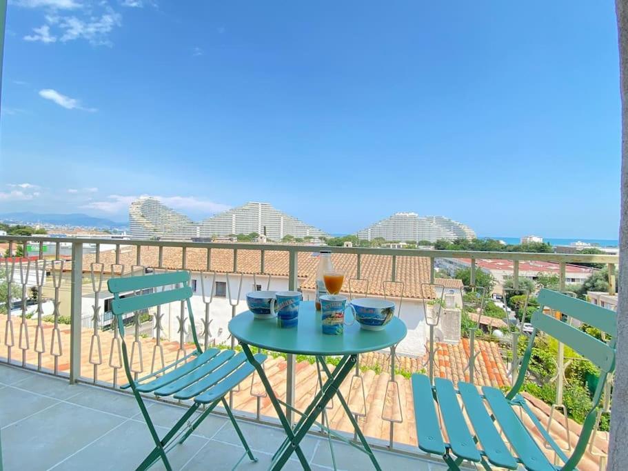 06Ak2 - Modern Cap Marina Apartment With Sea View Вилньов Любе Екстериор снимка